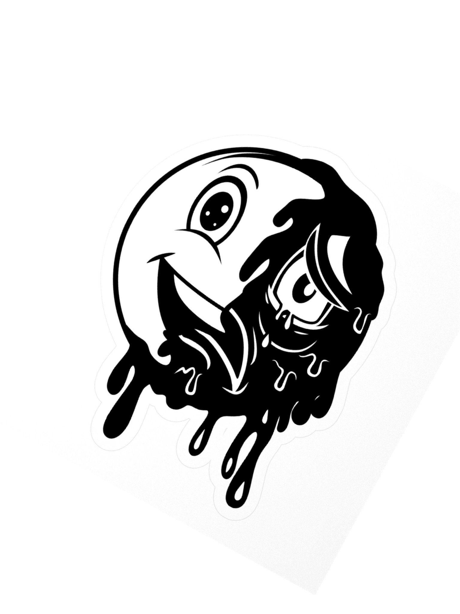 Laughing My Pain Away Sticker product image (2)