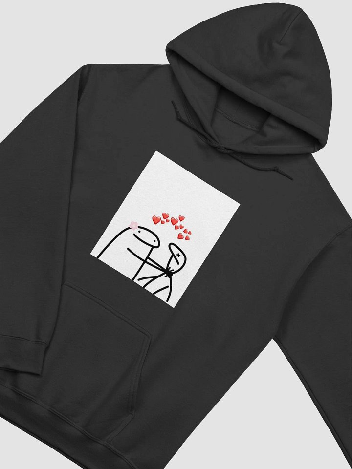 Meme Aggressive Hug Cartoon Hoodie product image (23)