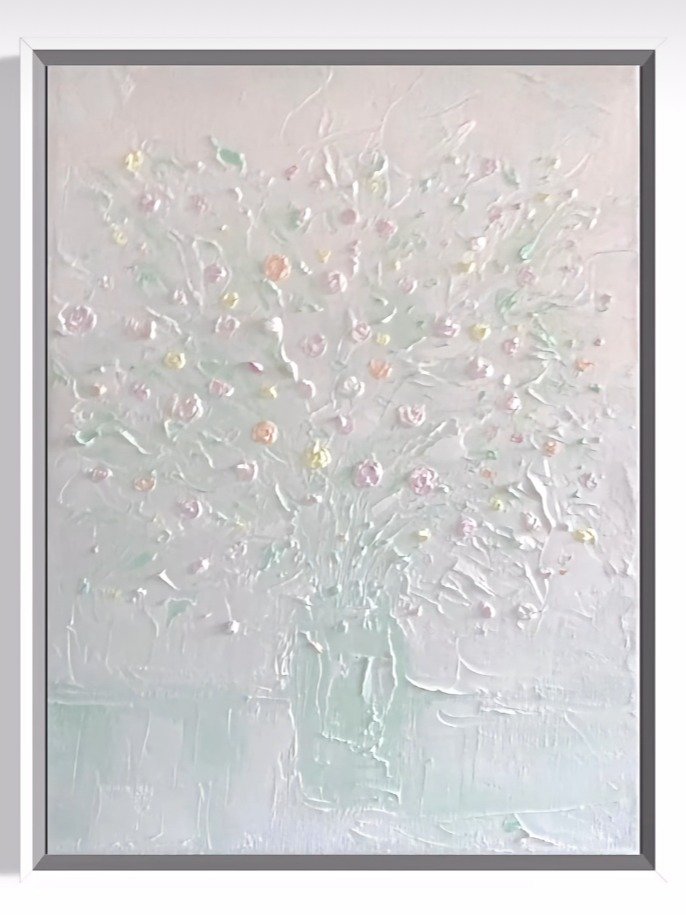 Green Vase, Oil on Canvas, 9 x 12 product image (1)