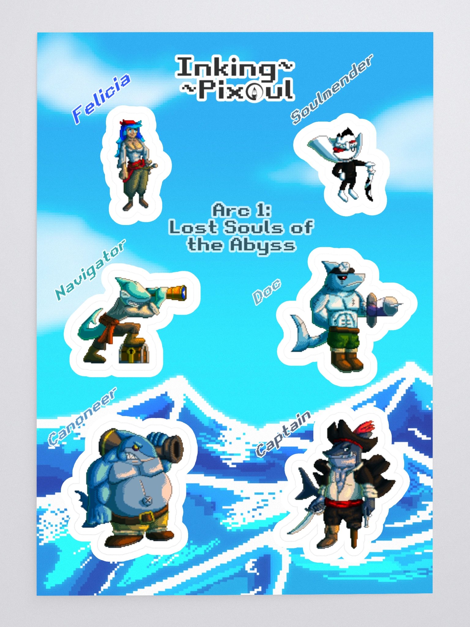 Pixel Pirate Crew product image (3)