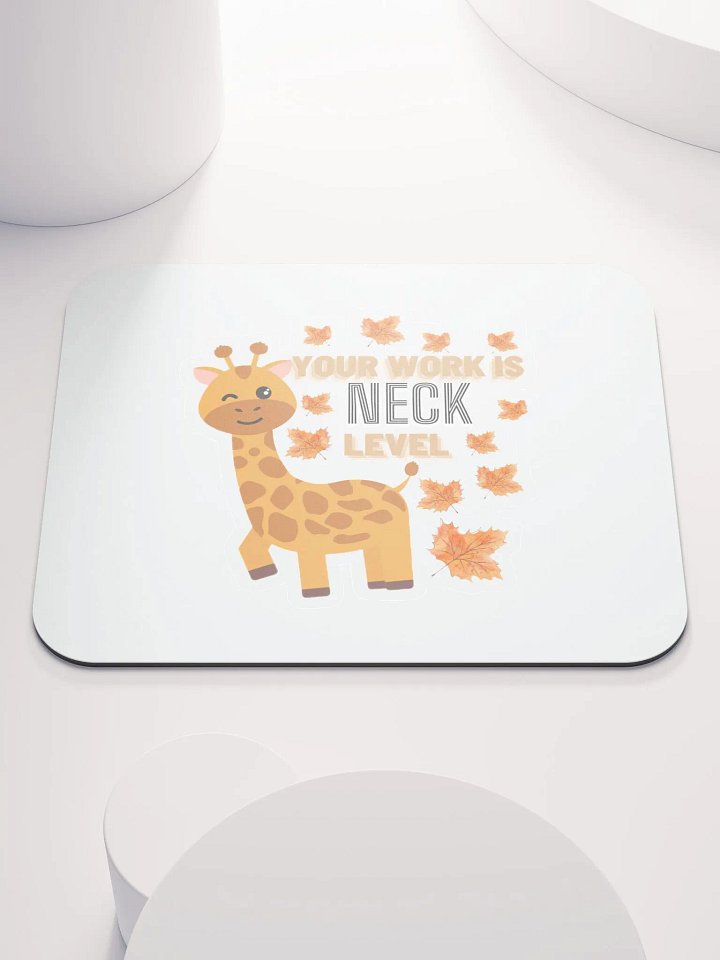 Neck Level Giraffe Mouse Pad product image (1)