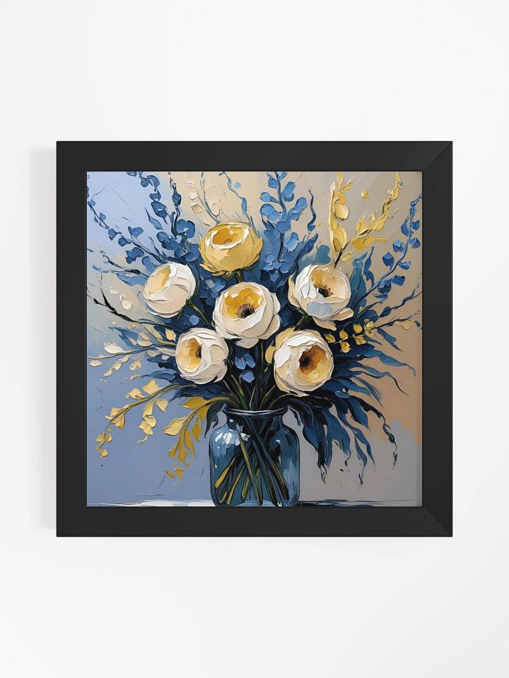 Yellow and Blue Peonies product image (4)