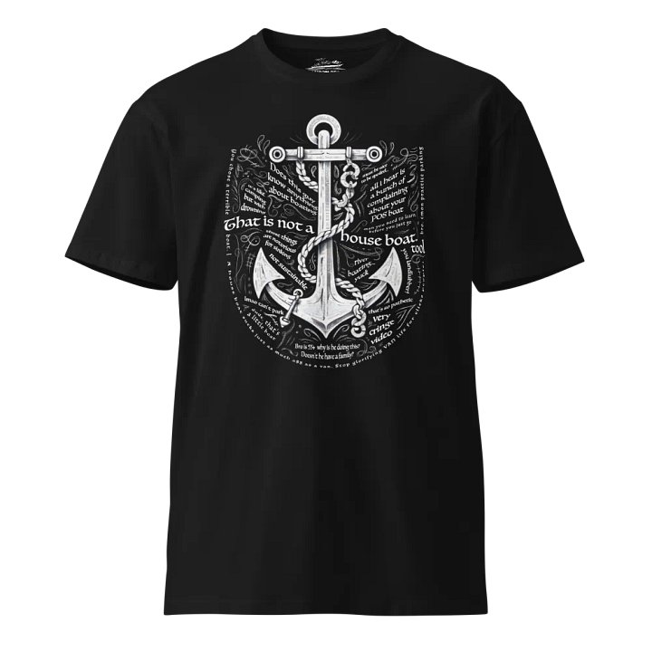 Anchored in criticism Tee (Dark Colors) product image (1)