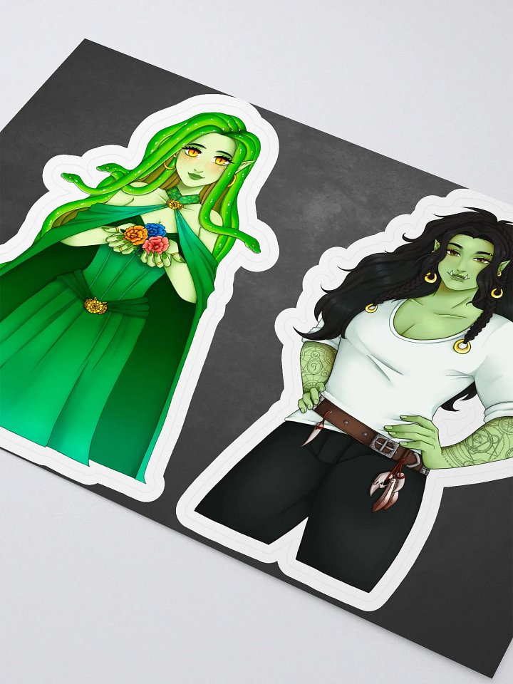 Glasha & Mylindre Sticker Sheet product image (1)