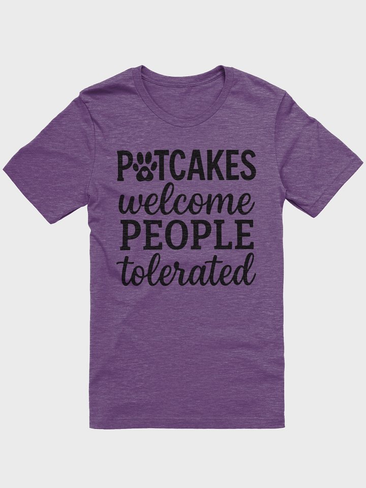 Potcakes Welcome, People Tolerated | Potcake Dog T-Shirt product image (1)