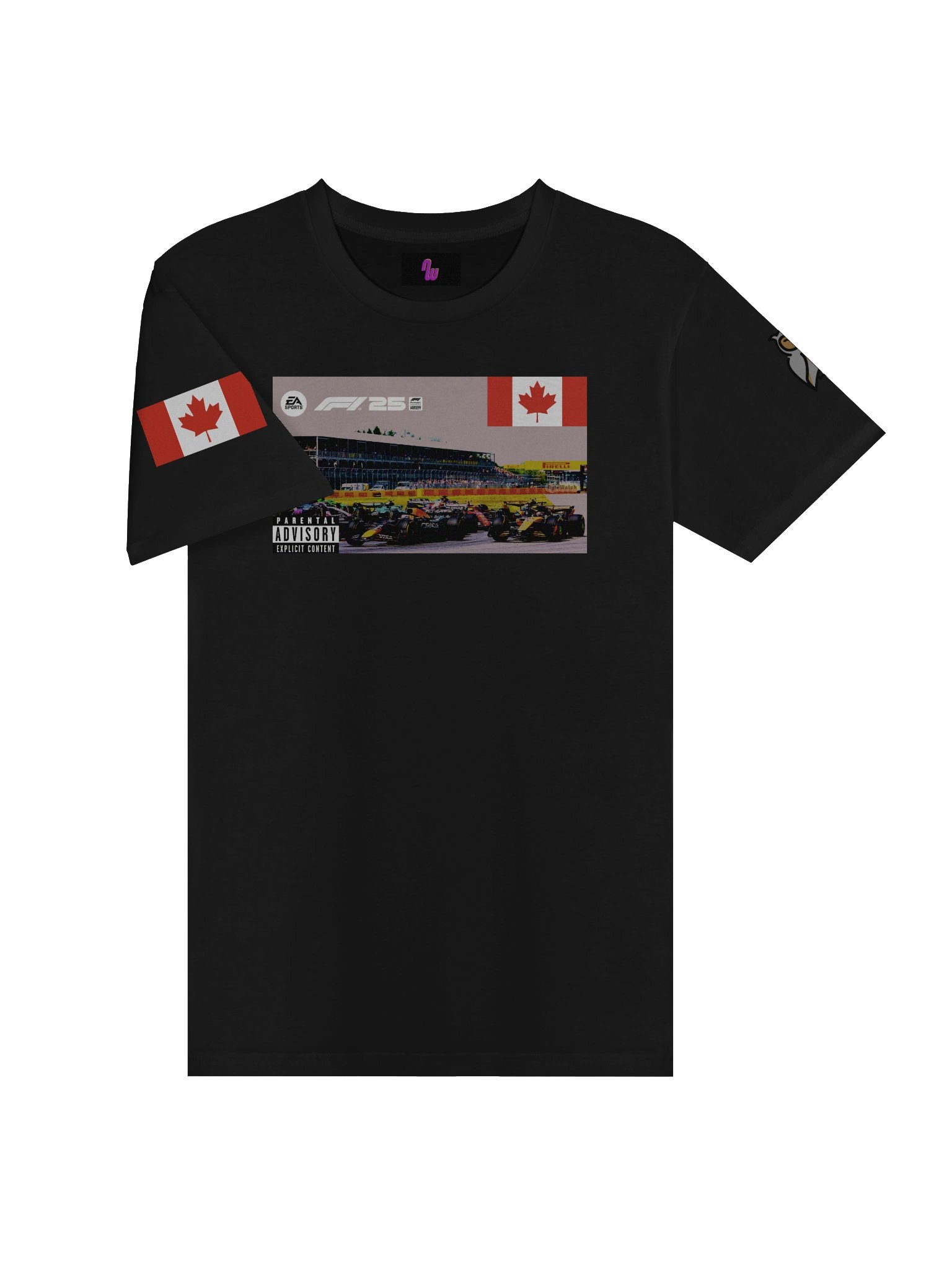 NyteWatch F1 25 Episode 10 Canadian GP Unisex T-Shirt product image (3)