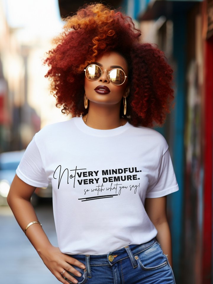 NOT Very Demure Tee product image (1)