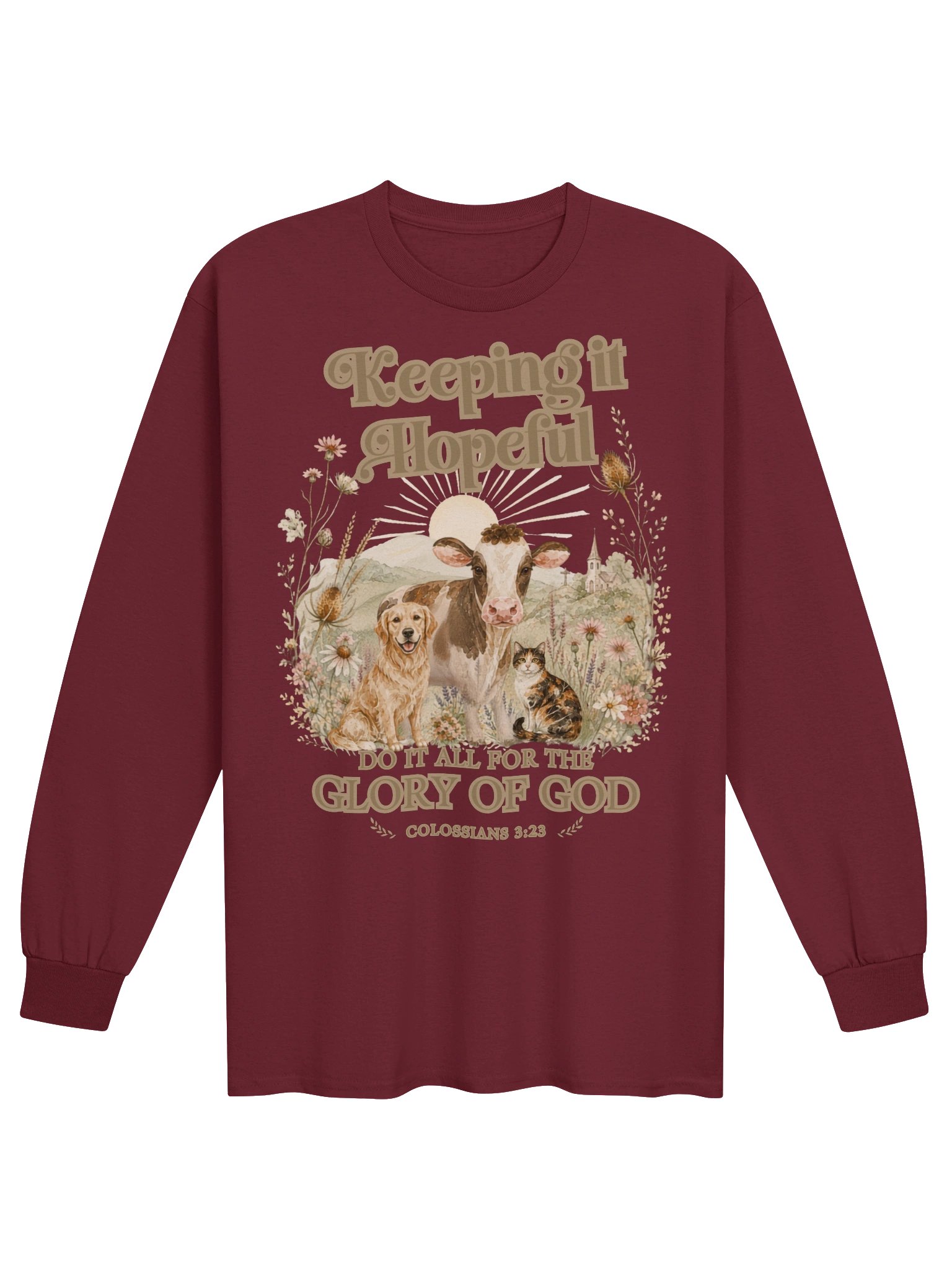 Glory of God Ultra Cotton Long-Sleeve Tee product image (1)