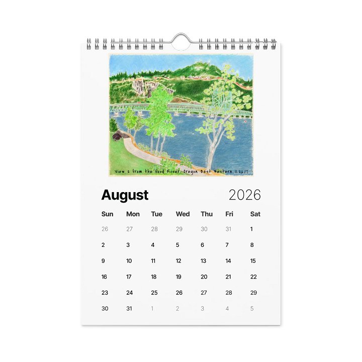 Road Trips 2026 Calendar product image (2)