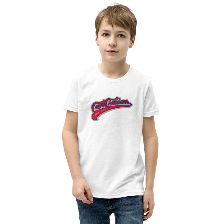 Youth Varisty Tee (red logo) product image (33)
