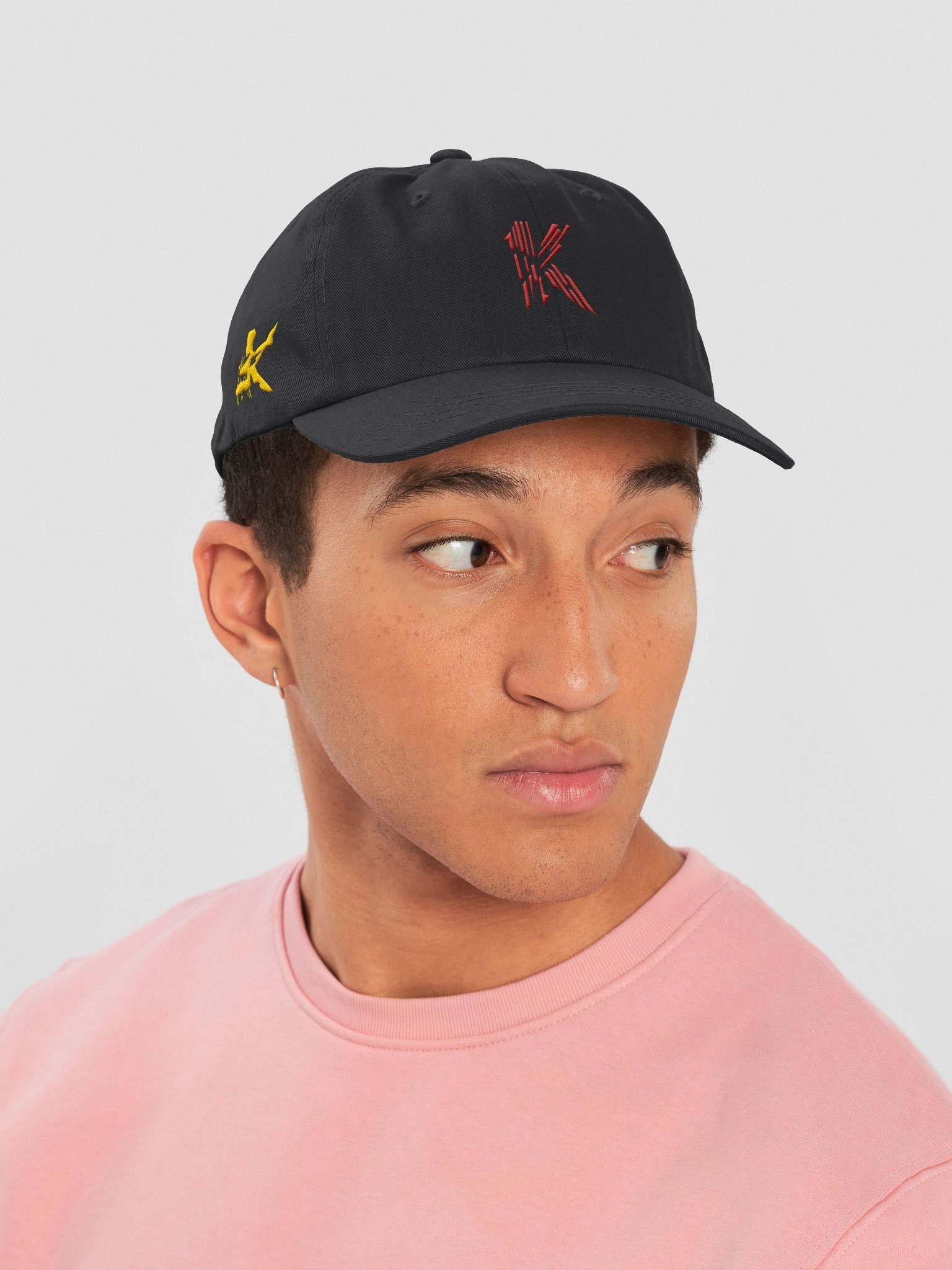 Dad Hat | Red Black Yellow product image (6)