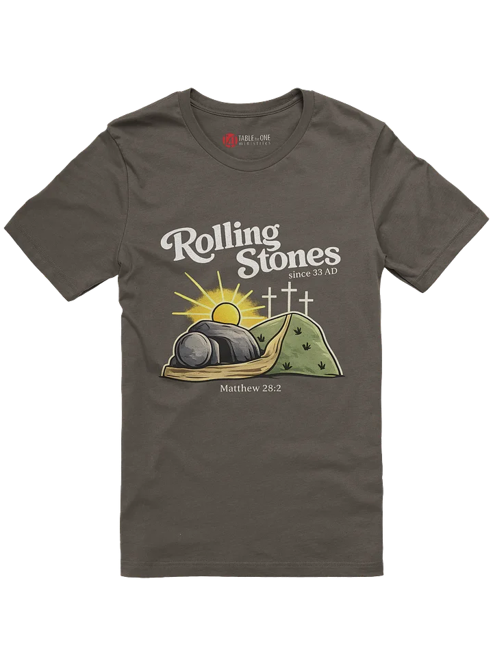 Empty Tomb Christian T Shirt - Matthew 28:2 product image (2)