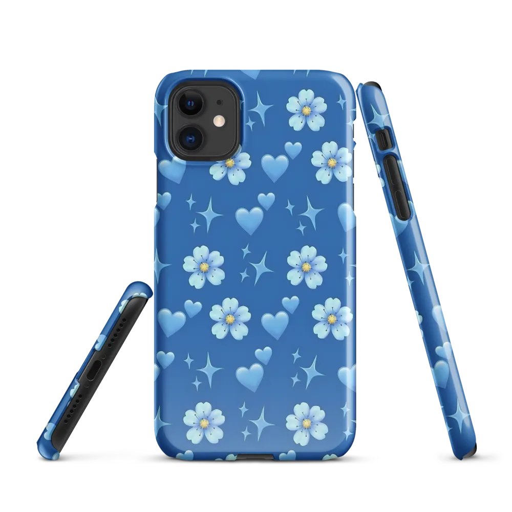 Blue Heart Snap Case for iPhone® product image (1)