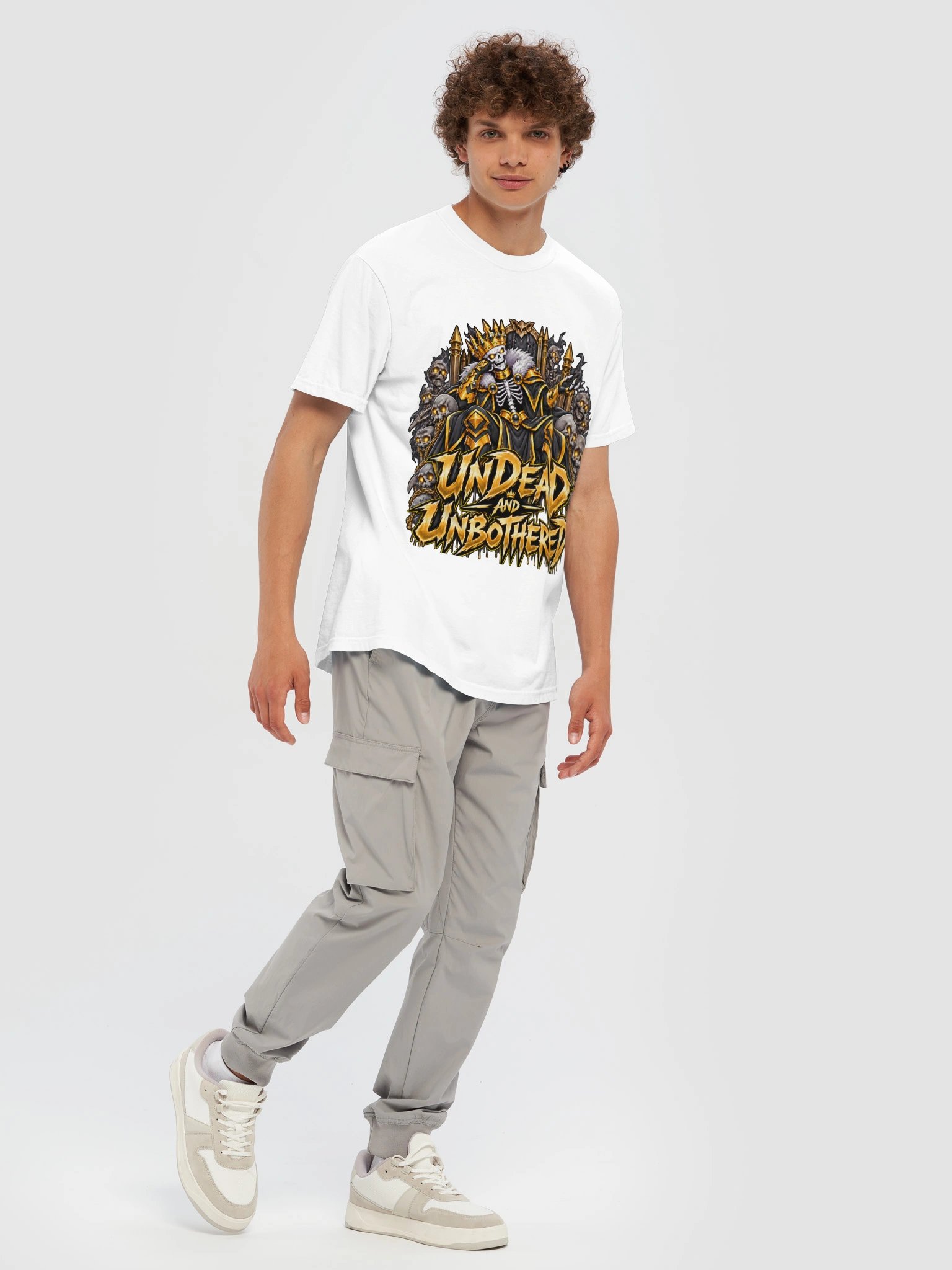 Undead and Unbothered Tee (Black) product image (7)