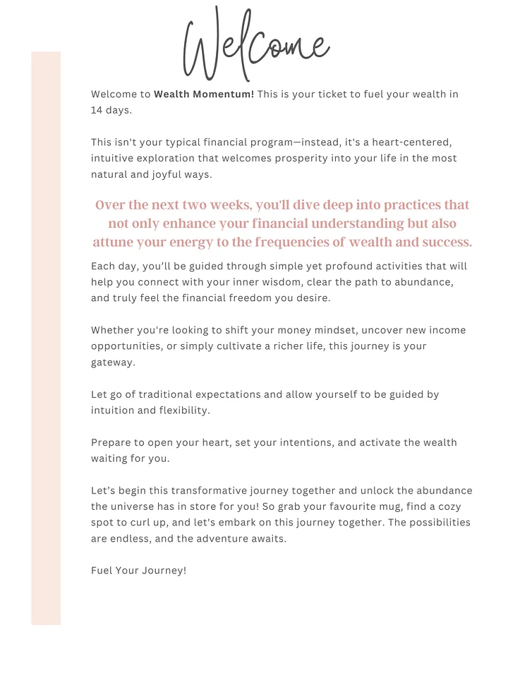 Wealth Momentum: Abundance Journey product image (2)
