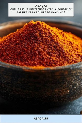 Paprika, Cayenne, Piment ou Poivre : Quelle est la différence entre la poudre de paprika et la poudre de Cayenne ? Face à vot...