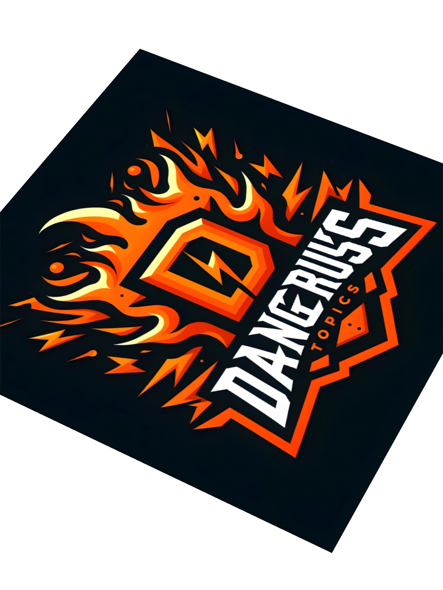 DangeRuss Topics Logo Sticker product image (3)