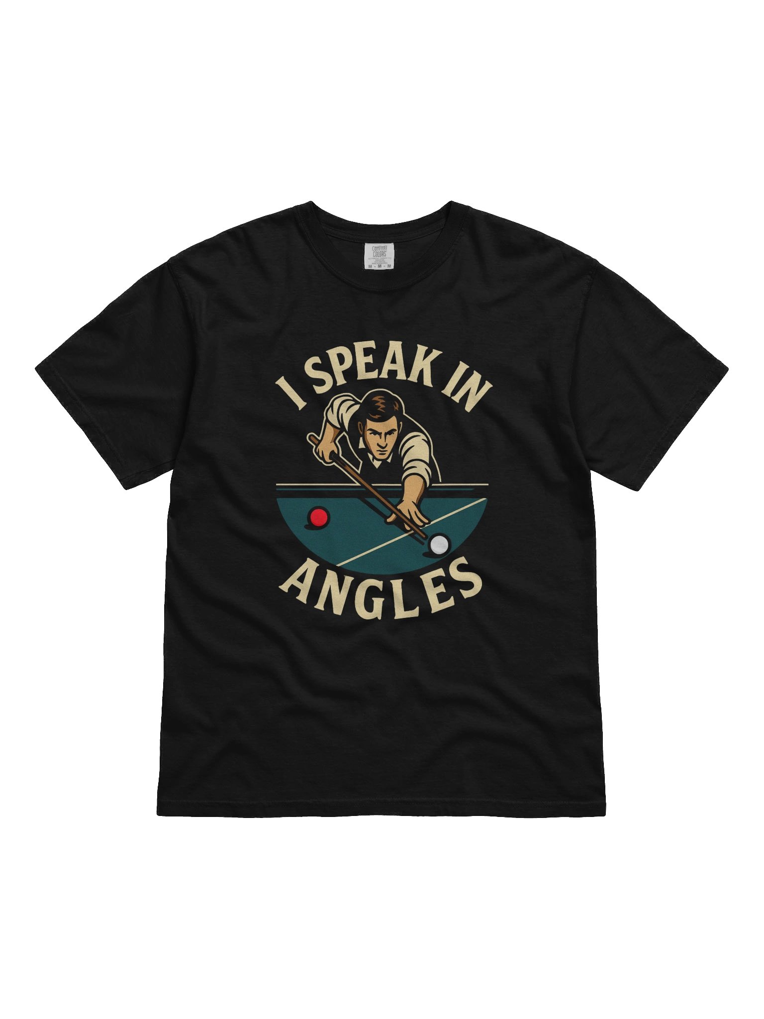 Angles of Billiards T-Shirt product image (3)