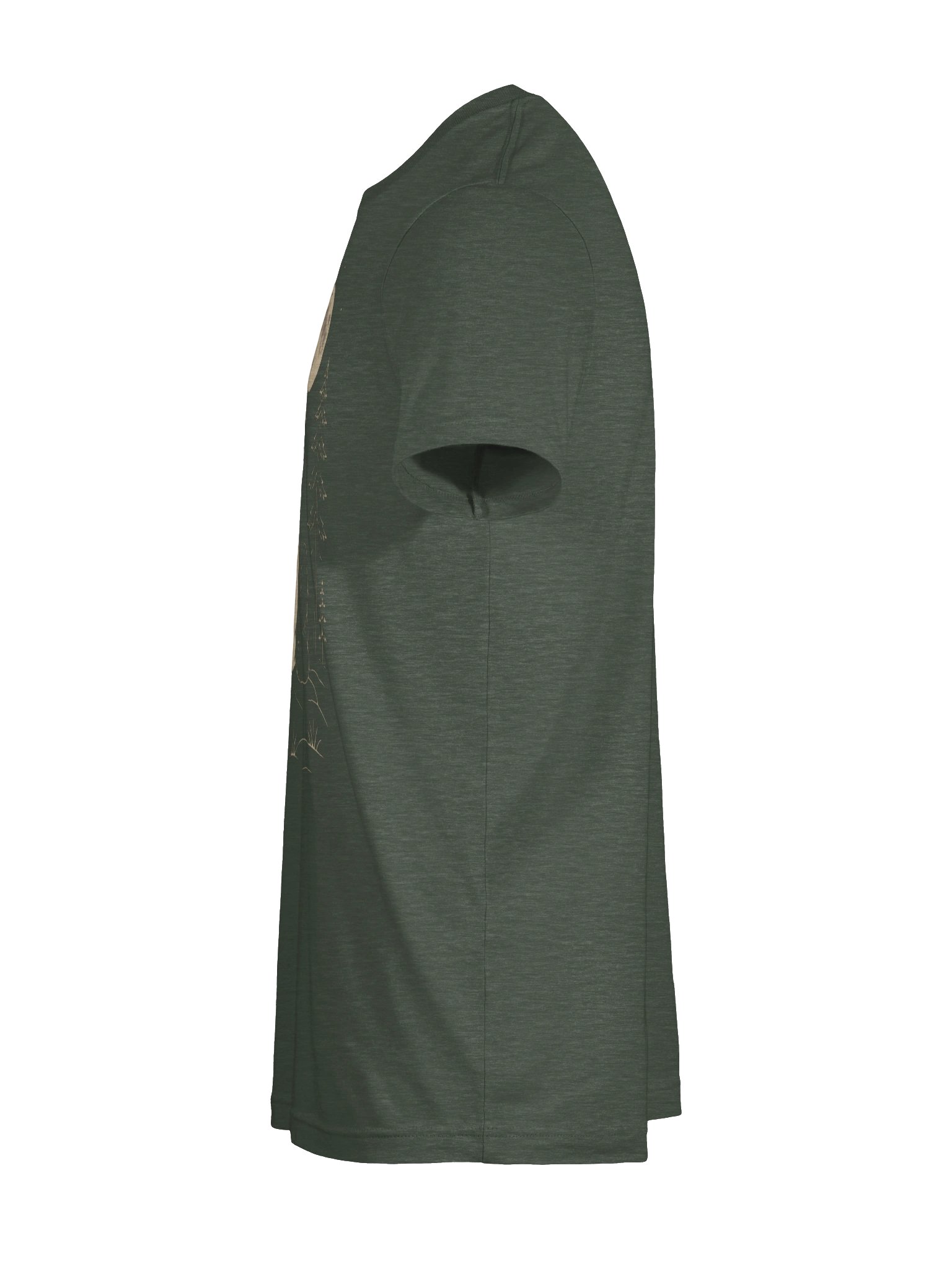 Henry David Thoreau Wild and Free Nature Shirt, Woman & Wolf Full Moon Graphic product image (10)