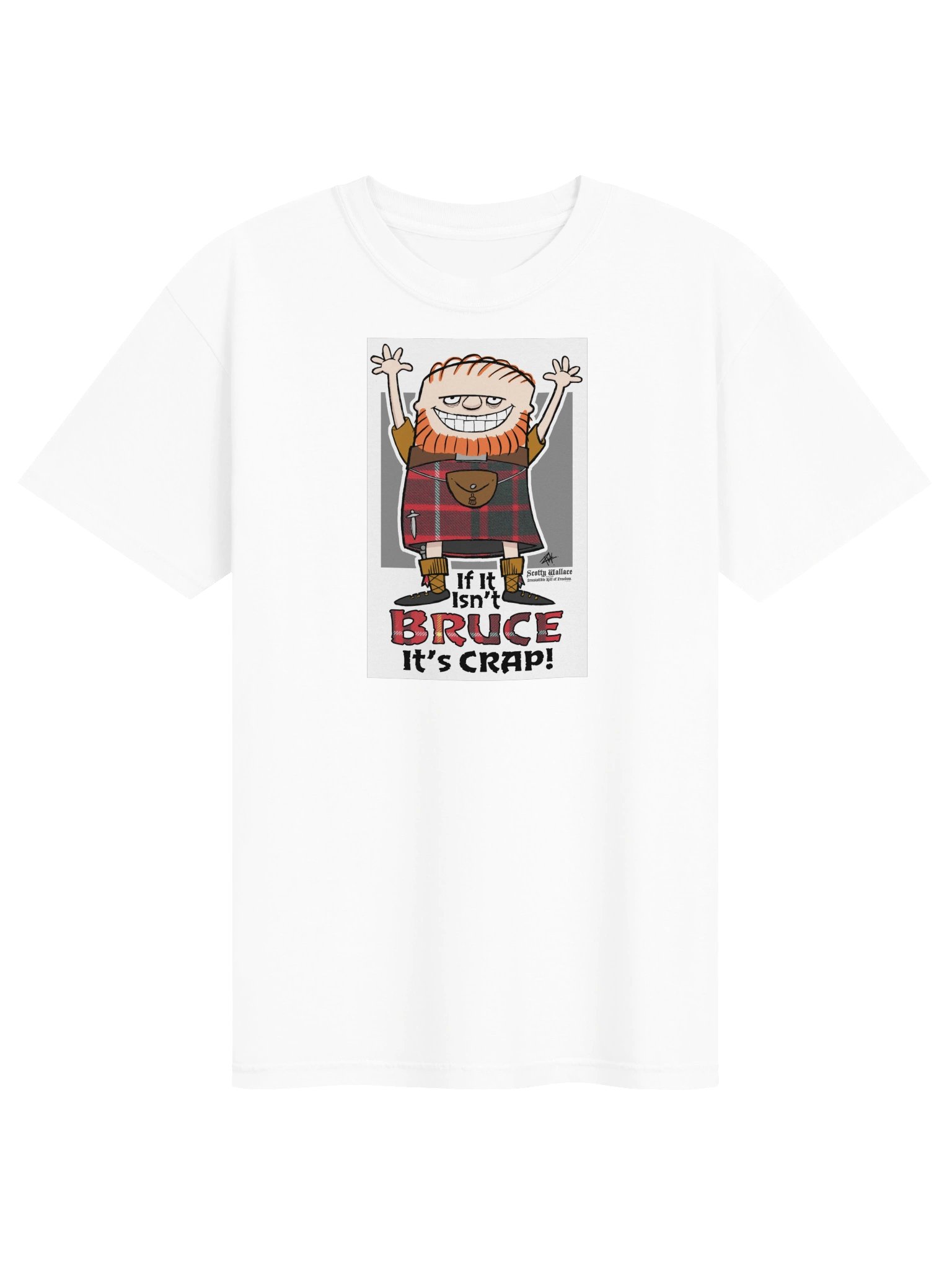 Bruce Clan Tartan - Funny Scottish Humor Scotty Wallace product image (235)
