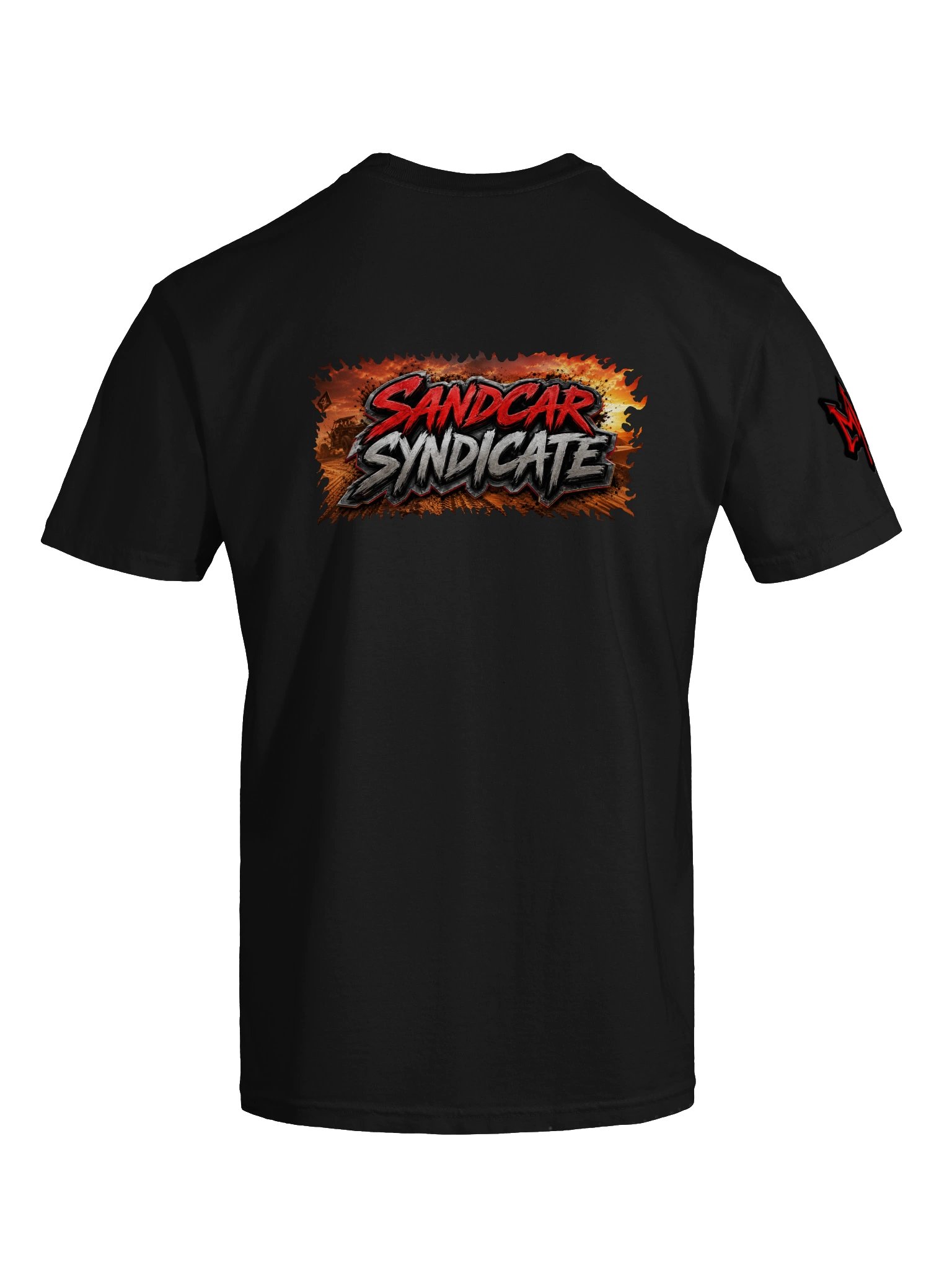 Sandcar Syndicate #3 – Bad Decisions & Horsepower Glamis Tee product image (8)