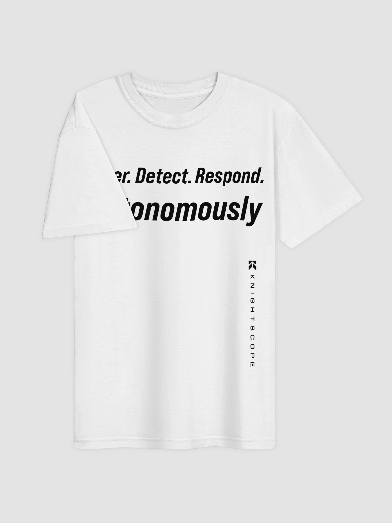 Deter. Detect. Respond: T-Shirt - White product image (3)