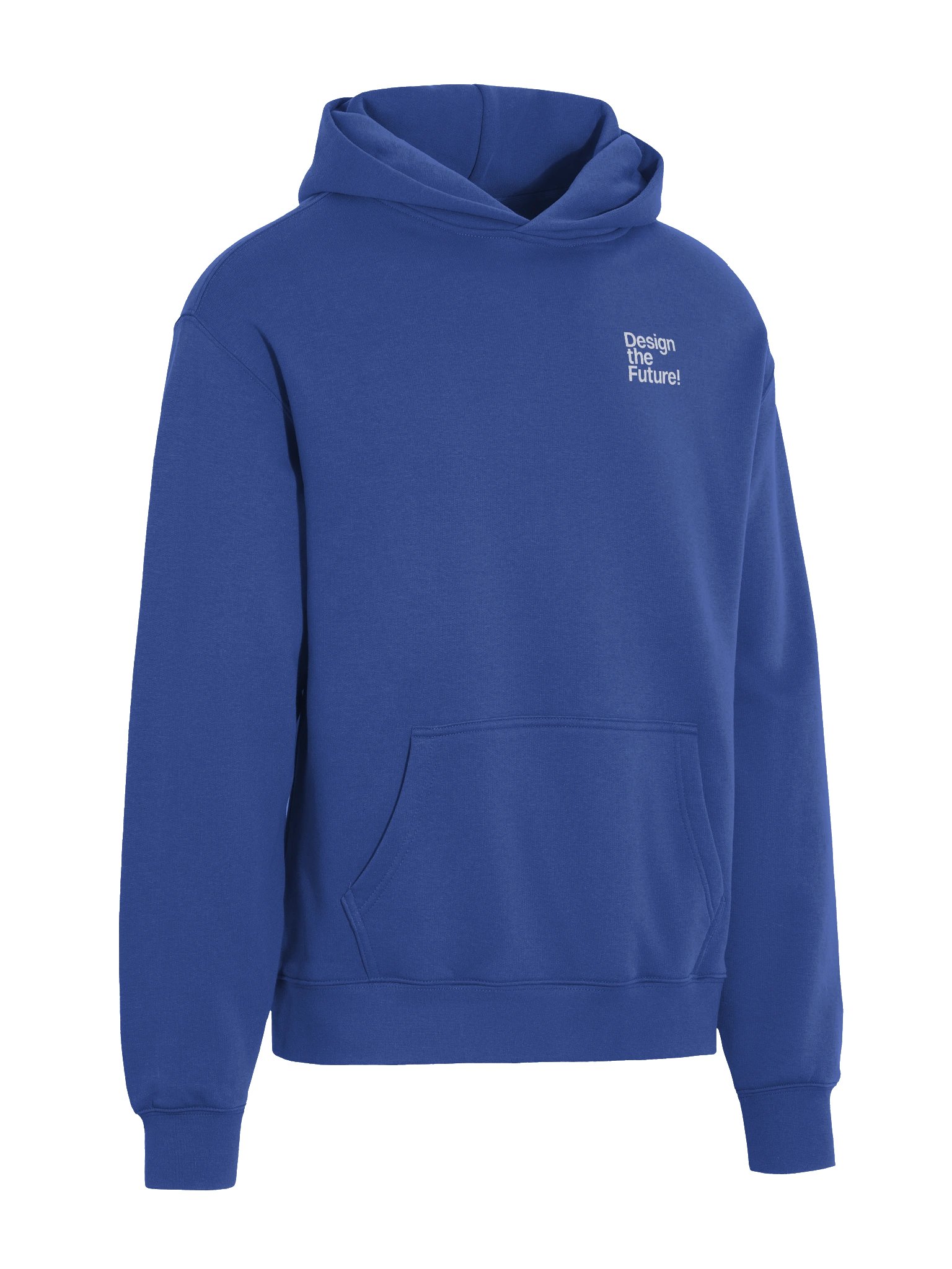 Design the Future: Technouveau - Blue Hoodie product image (4)
