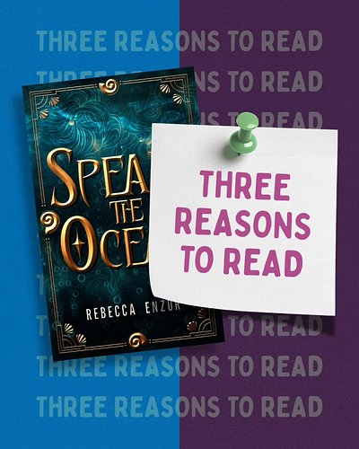 Three reasons to read the Speak The Ocean series:

🧜 Murderous mermaids at SeaWorld
🧜 Enemies to forbidden lovers
🧜 Beach vib...
