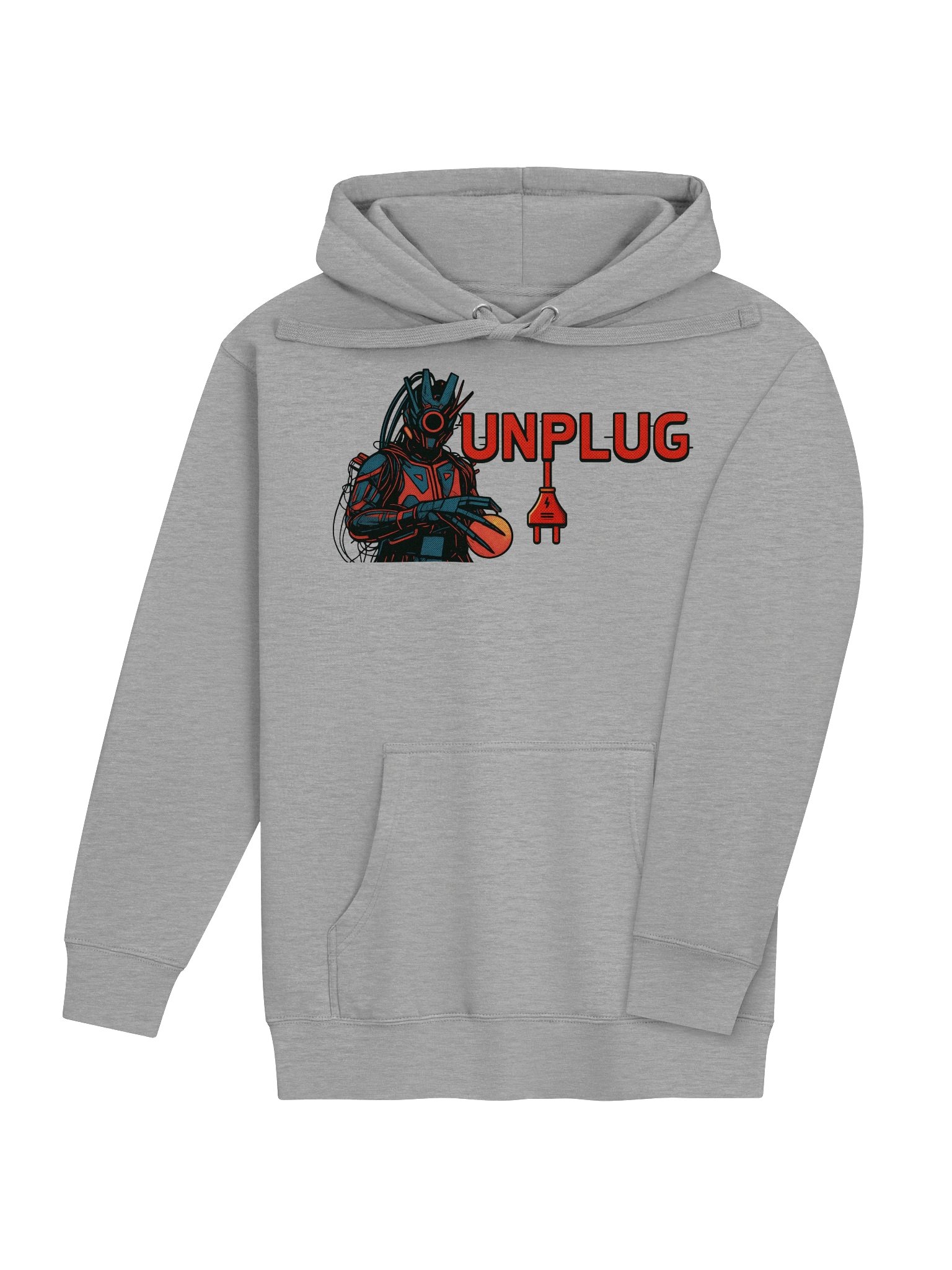 UNPLUG Comic Themed Logo Hoodie product image (24)