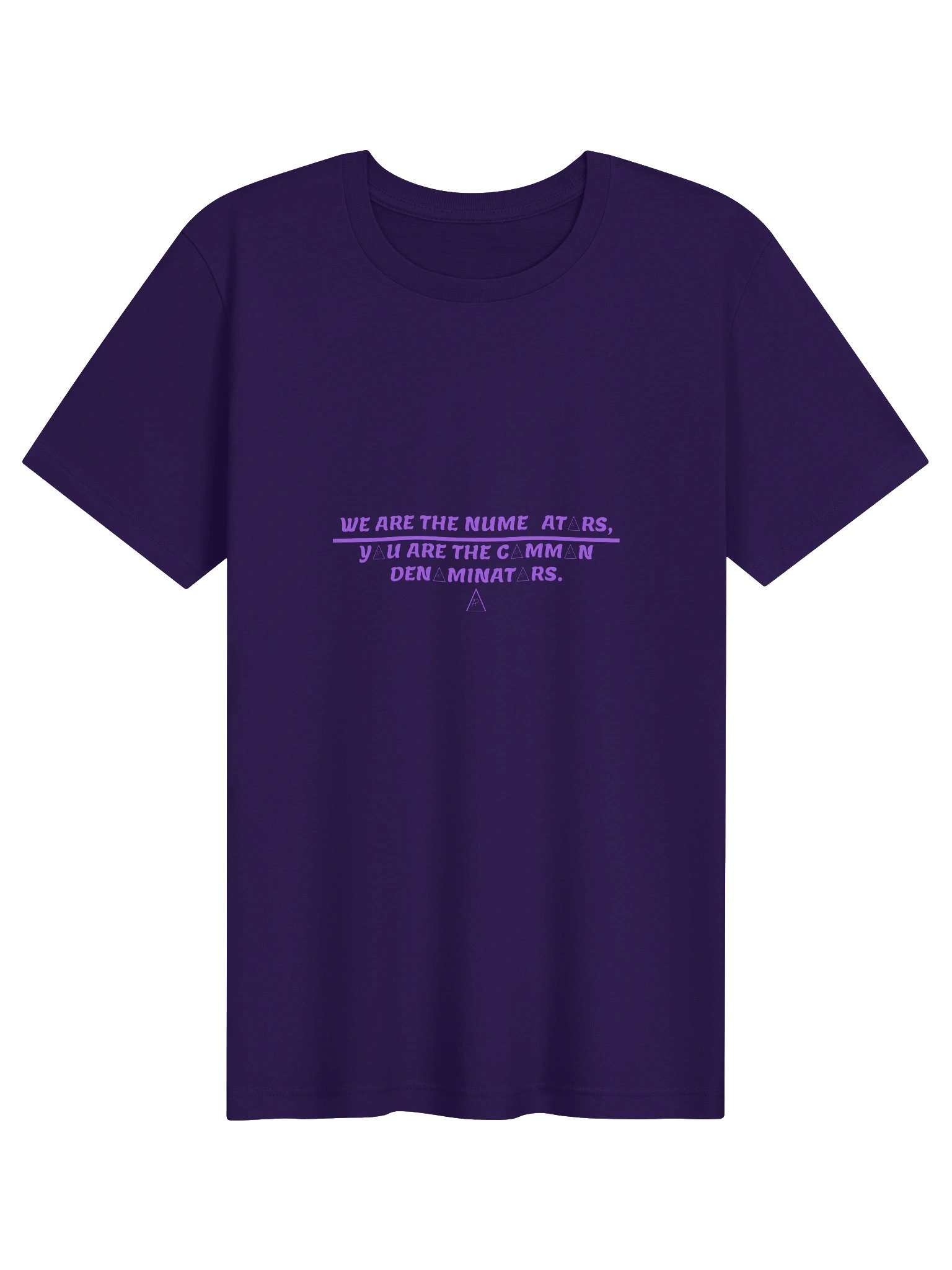 NUMERATORS — Tee (Purple) product image (1)