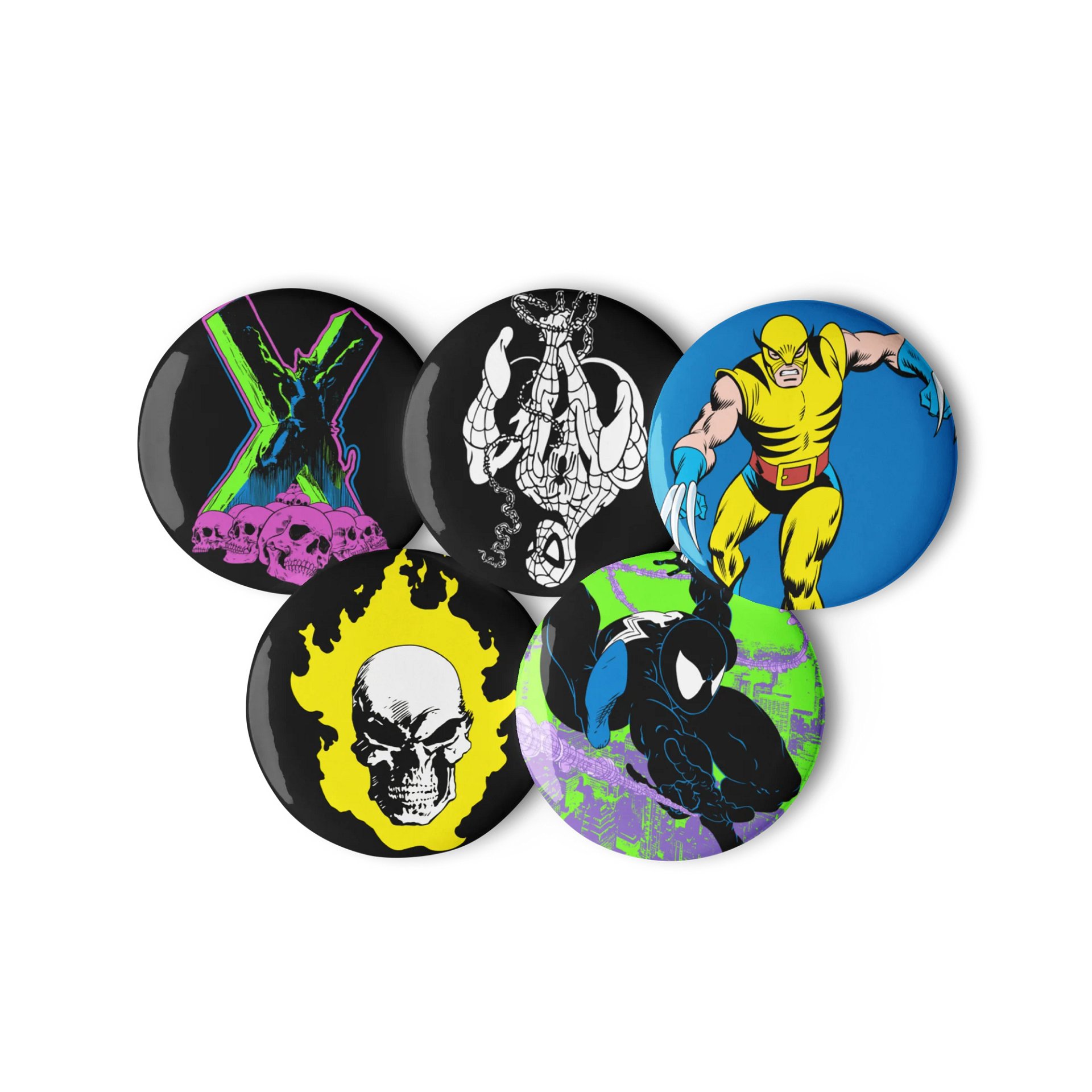 Super Hero Button Set product image (3)
