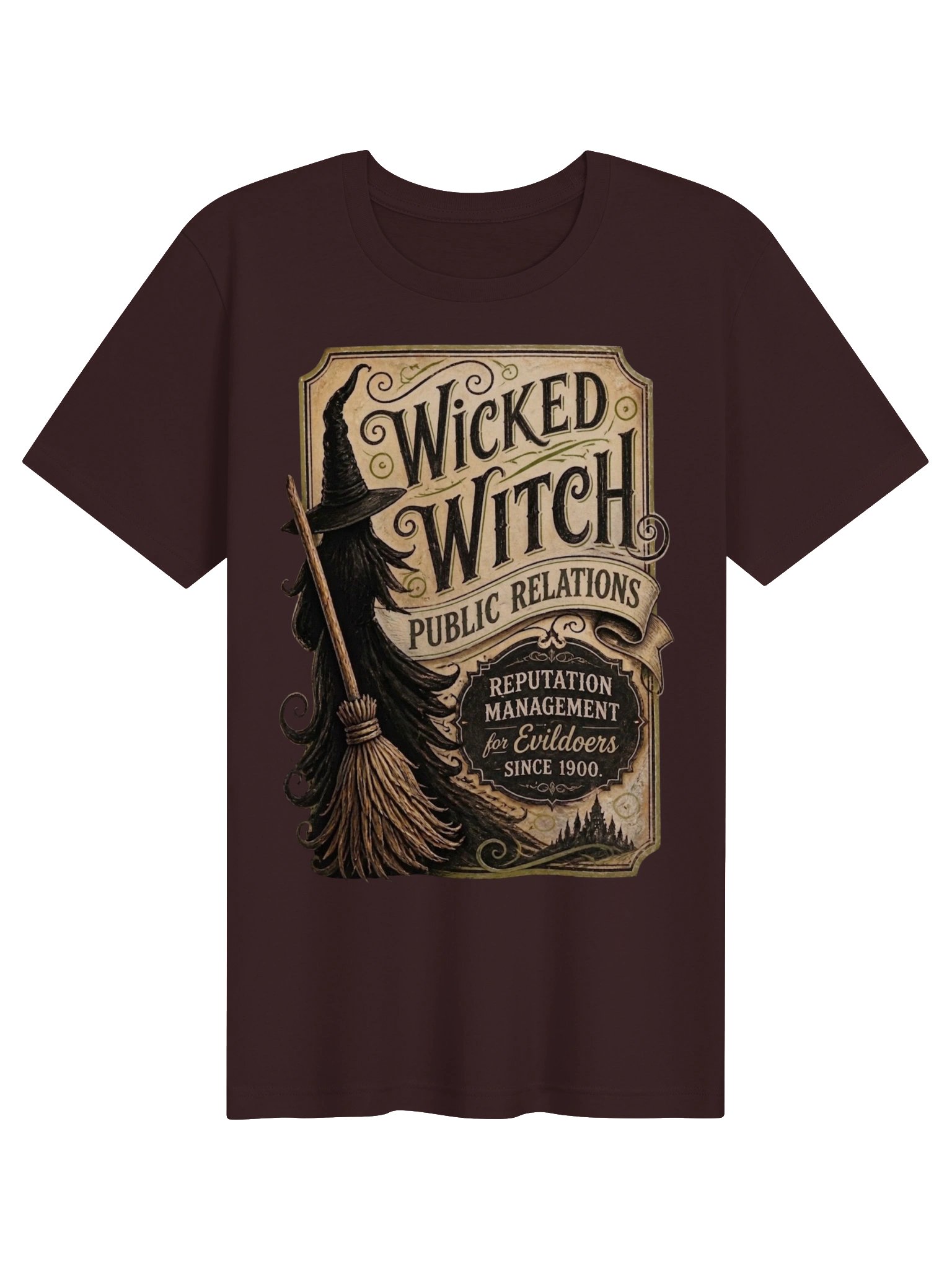 Wicked Witch Public Relations Oz Shirt, Whimsical Vintage Poster Graphic for Oz Lovers product image (2)