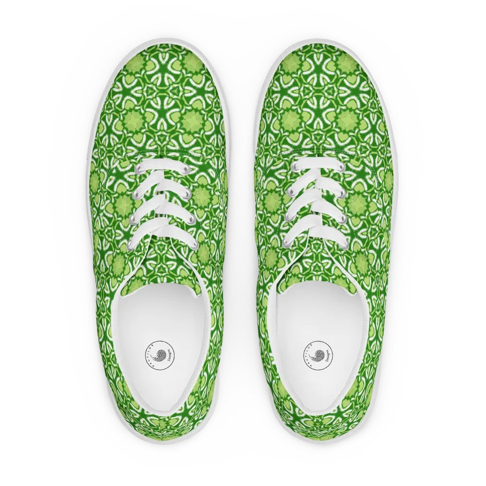 Symmetric Green Dream Lace-Ups product image (7)