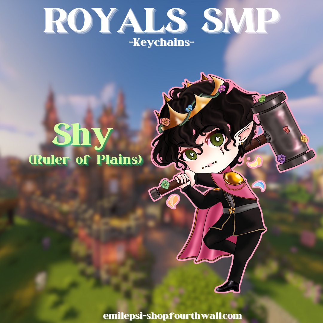Shy Royals SMP Keychain product image (1)