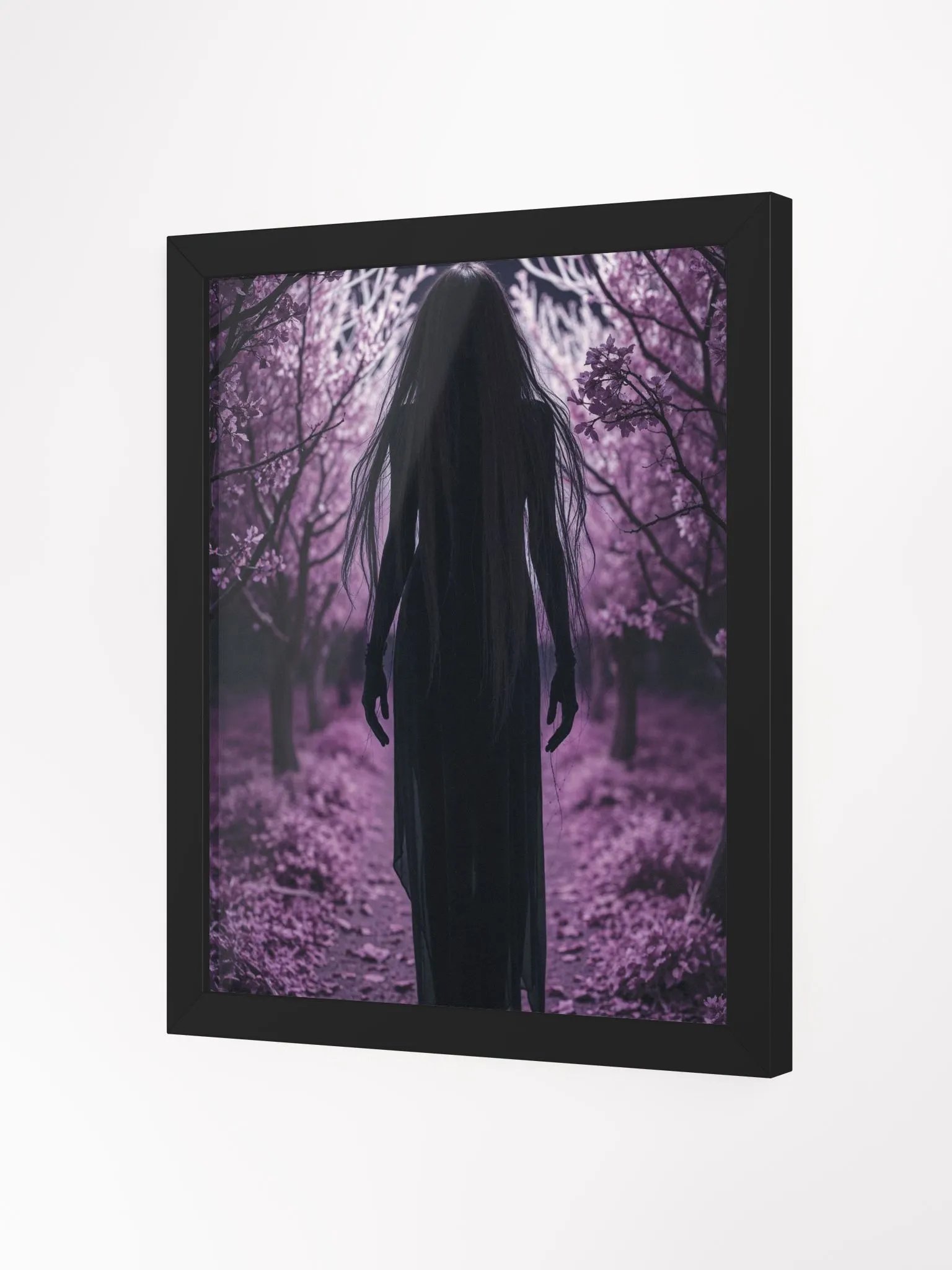 Lilac Pathway Framed Print product image (8)