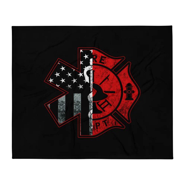 EMT/Fire Dept - Throw Blanket product image (1)