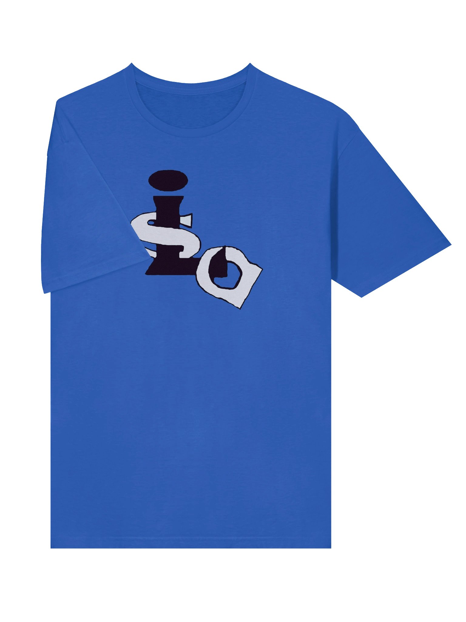 isLa Unisex Round Neck Tee - Blue product image (5)