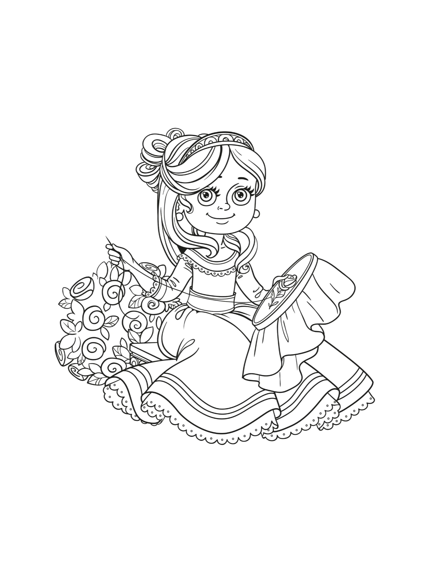 Princess Coloring Book product image (3)