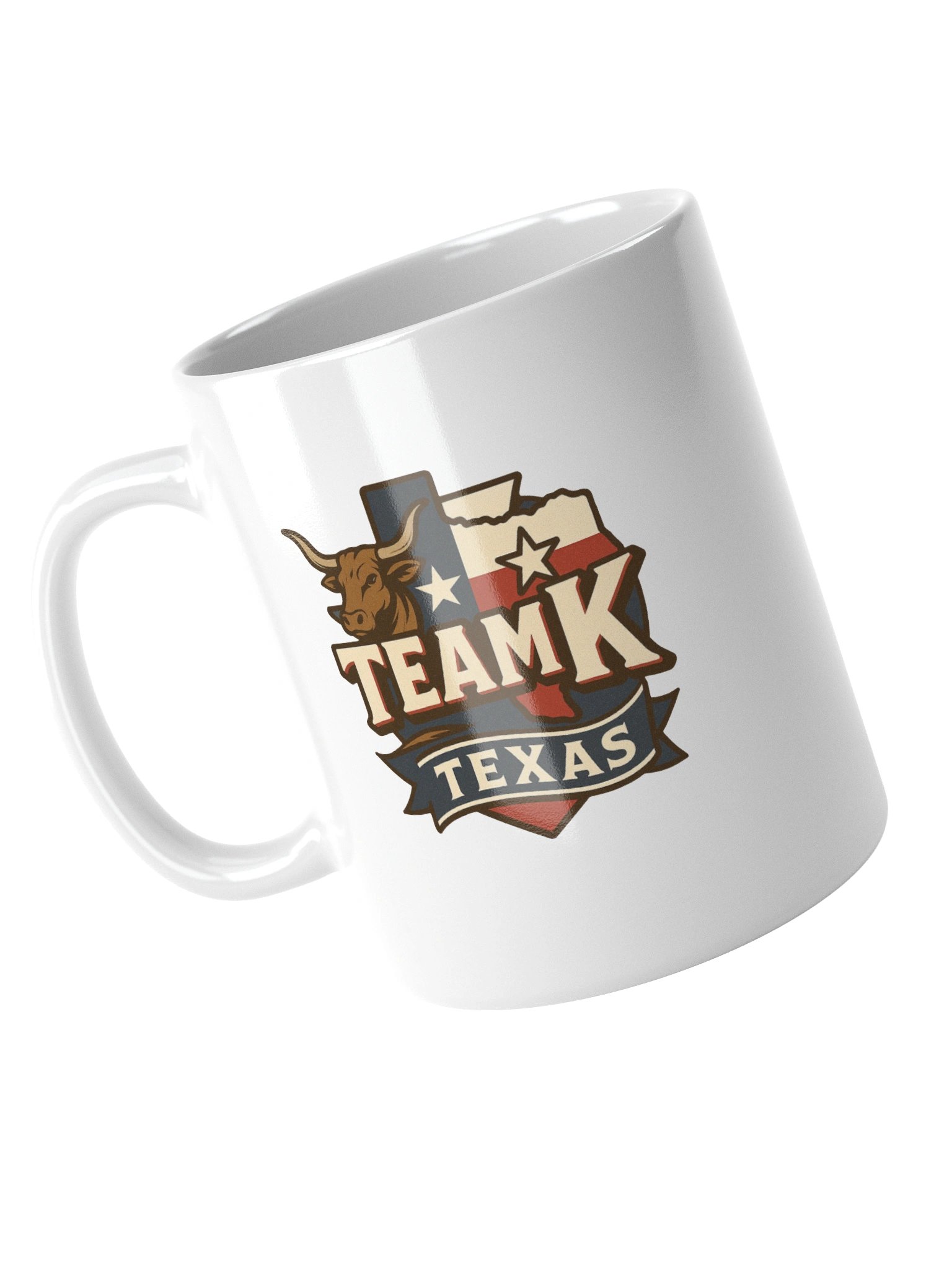 Team K Texas White Mug product image (8)