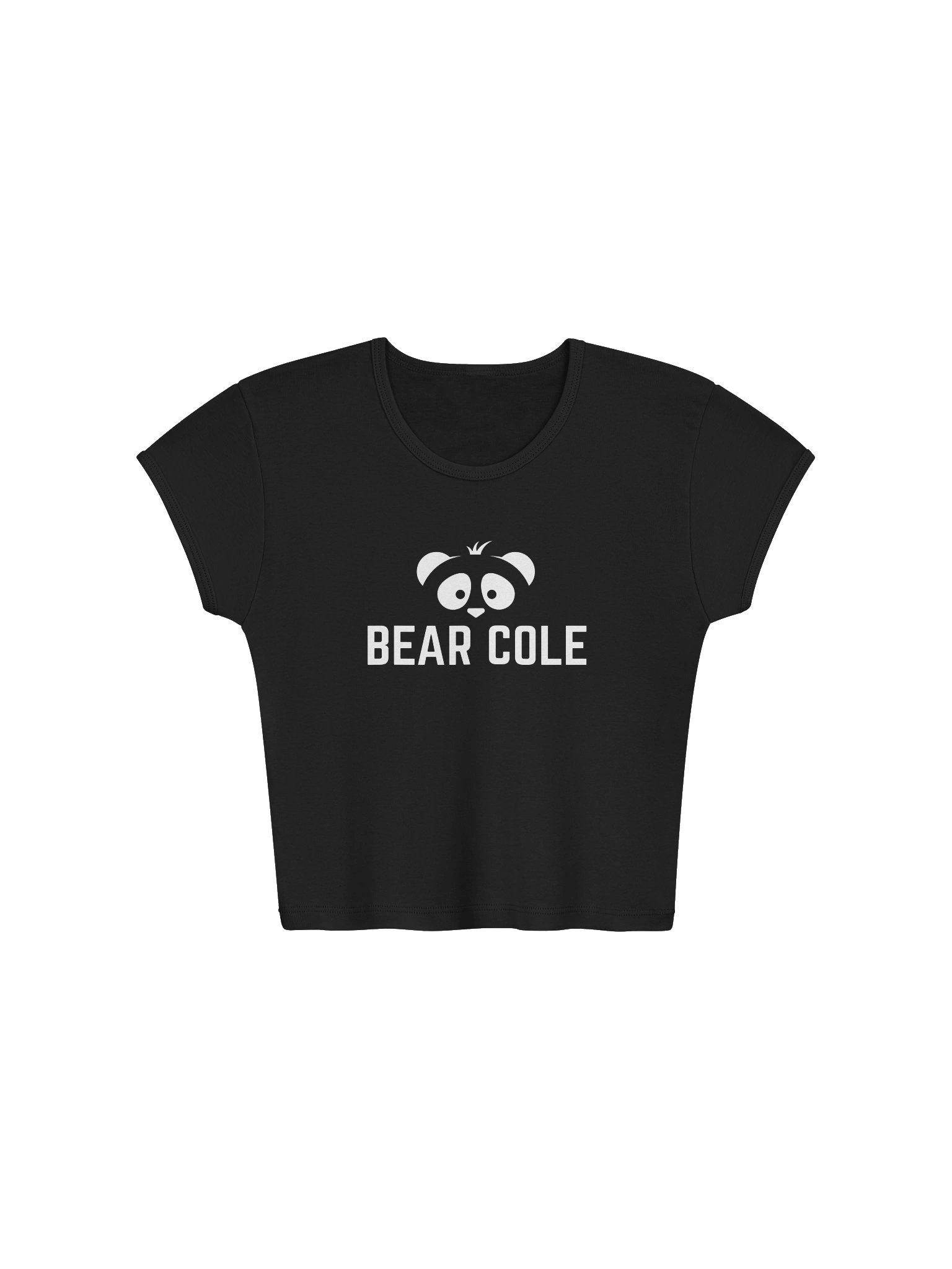 Bear Cole Panda Logo Crop Top product image (1)