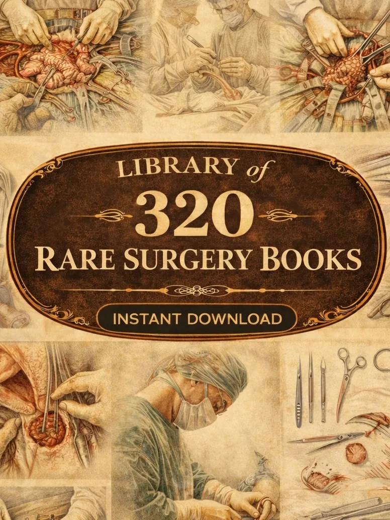 320 Rare Surgery Books product image (1)