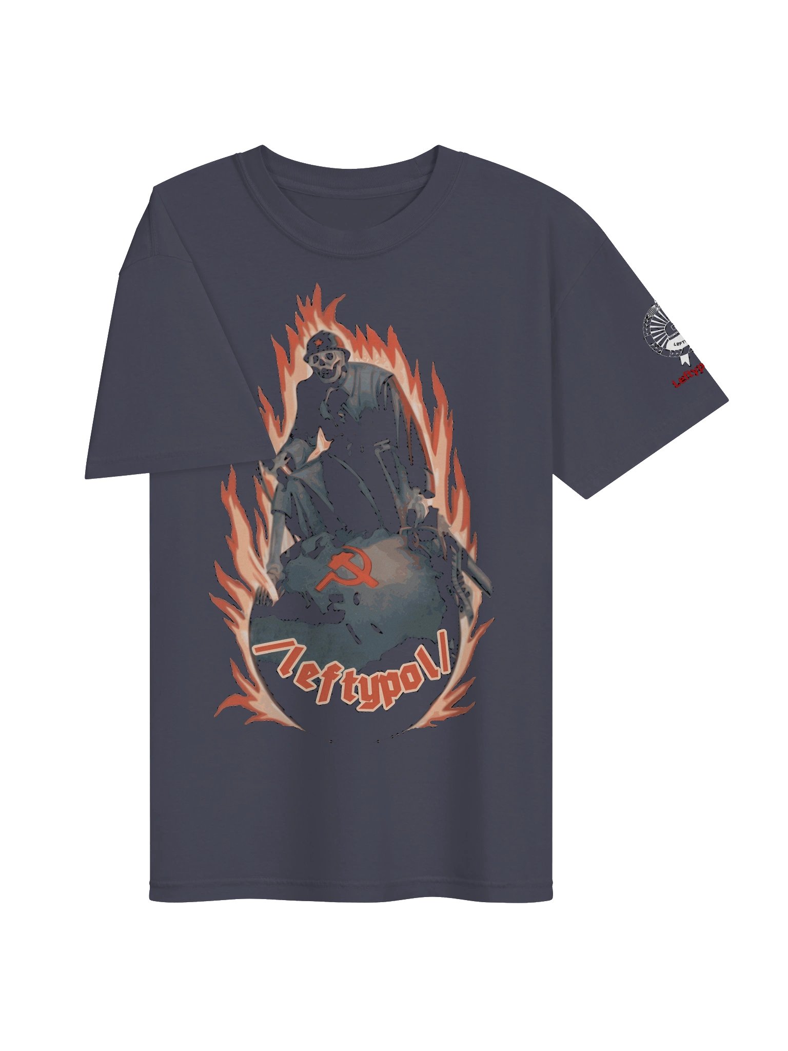 /leftypol/ — Skeleton T-Shirt product image (3)