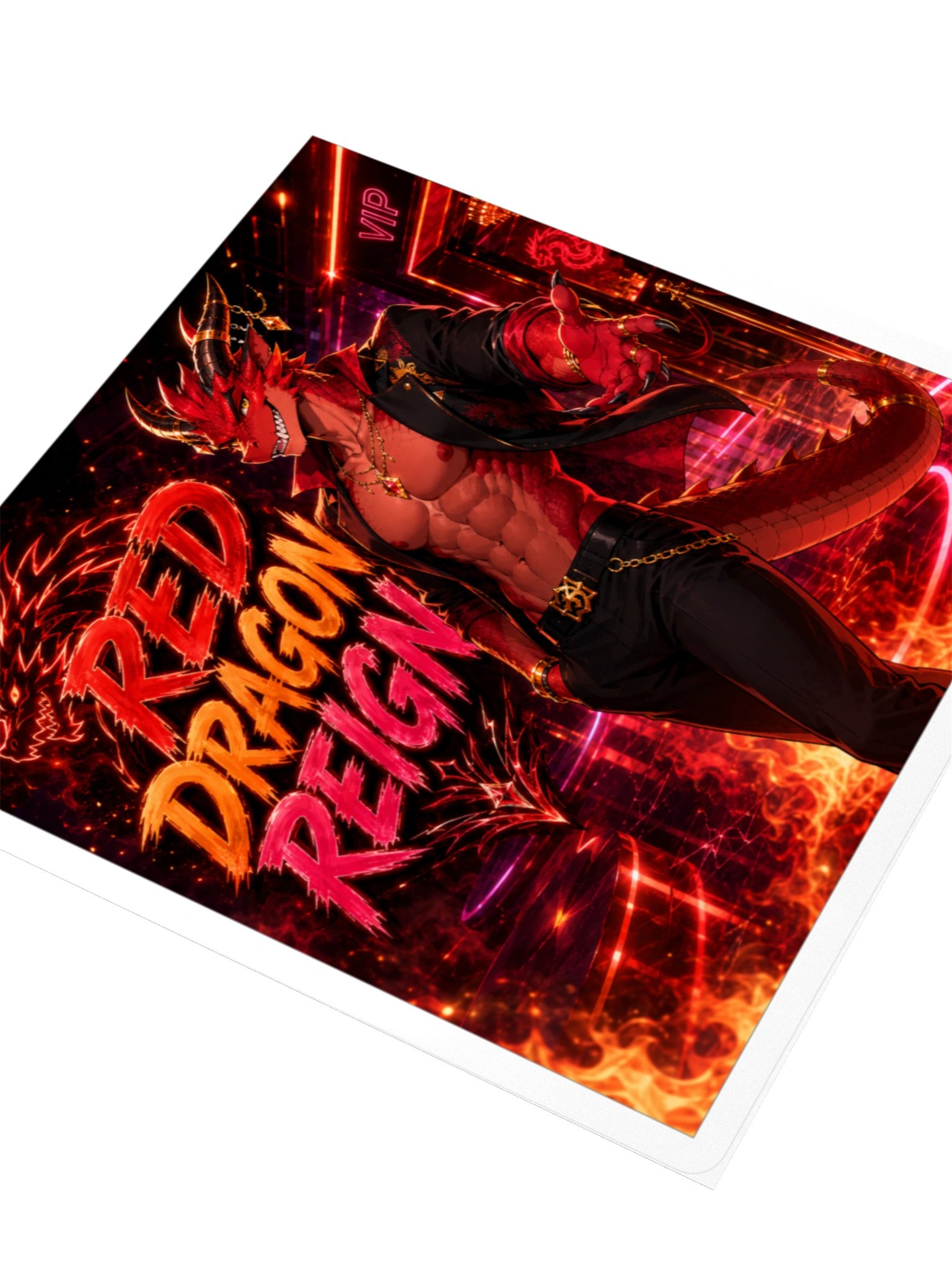Red Dragon Reign Sticker product image (7)