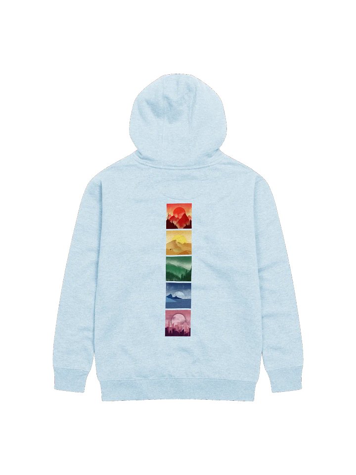 Mich Logo Stack Hoodie product image (3)