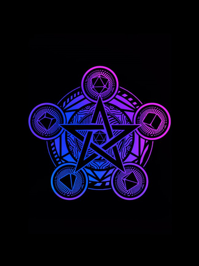 D20 Pentagram [13x13] product image (1)