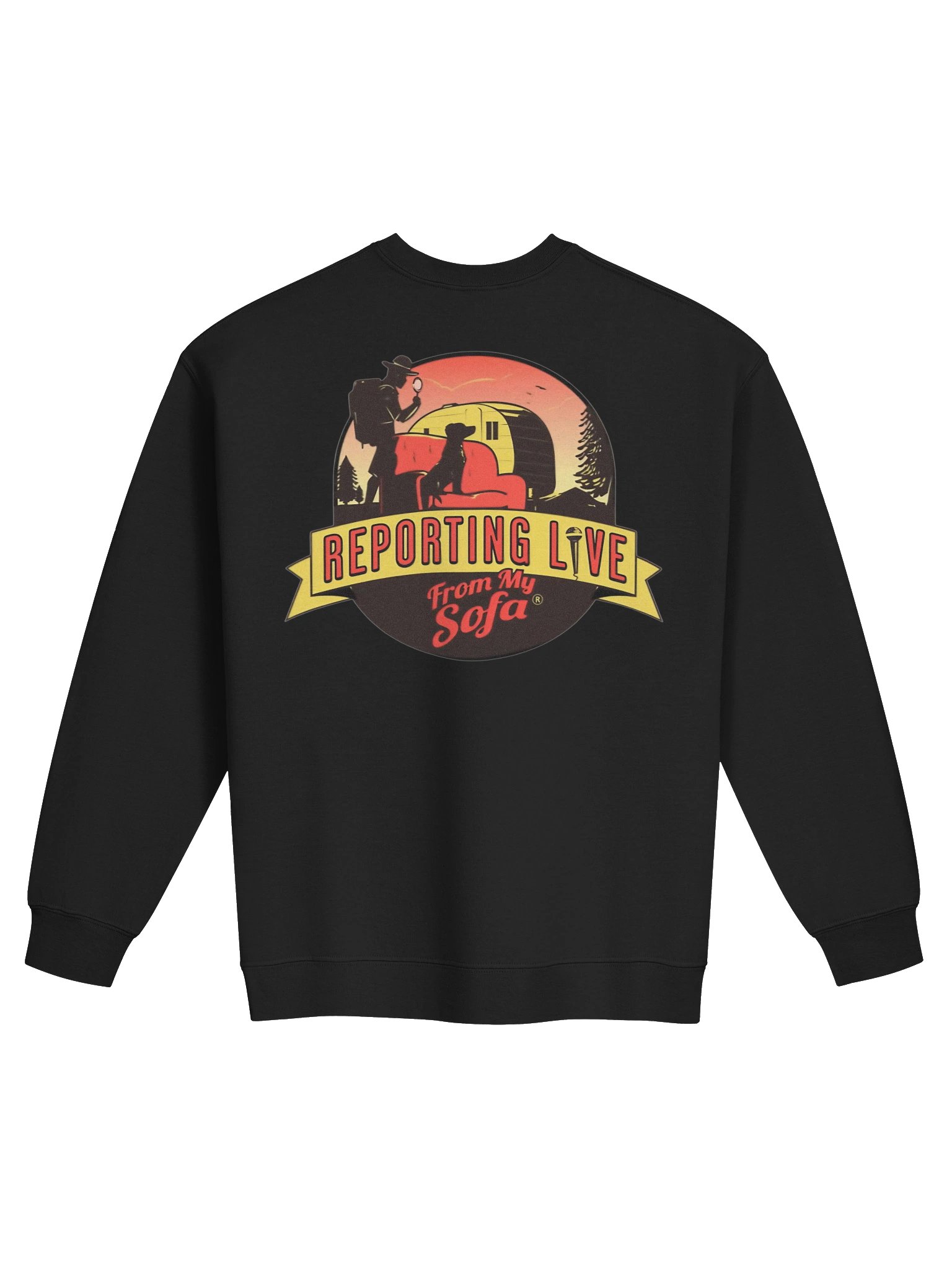 Can’t Roll My Eyes Hard Enough Crewneck Sweatshirt product image (2)