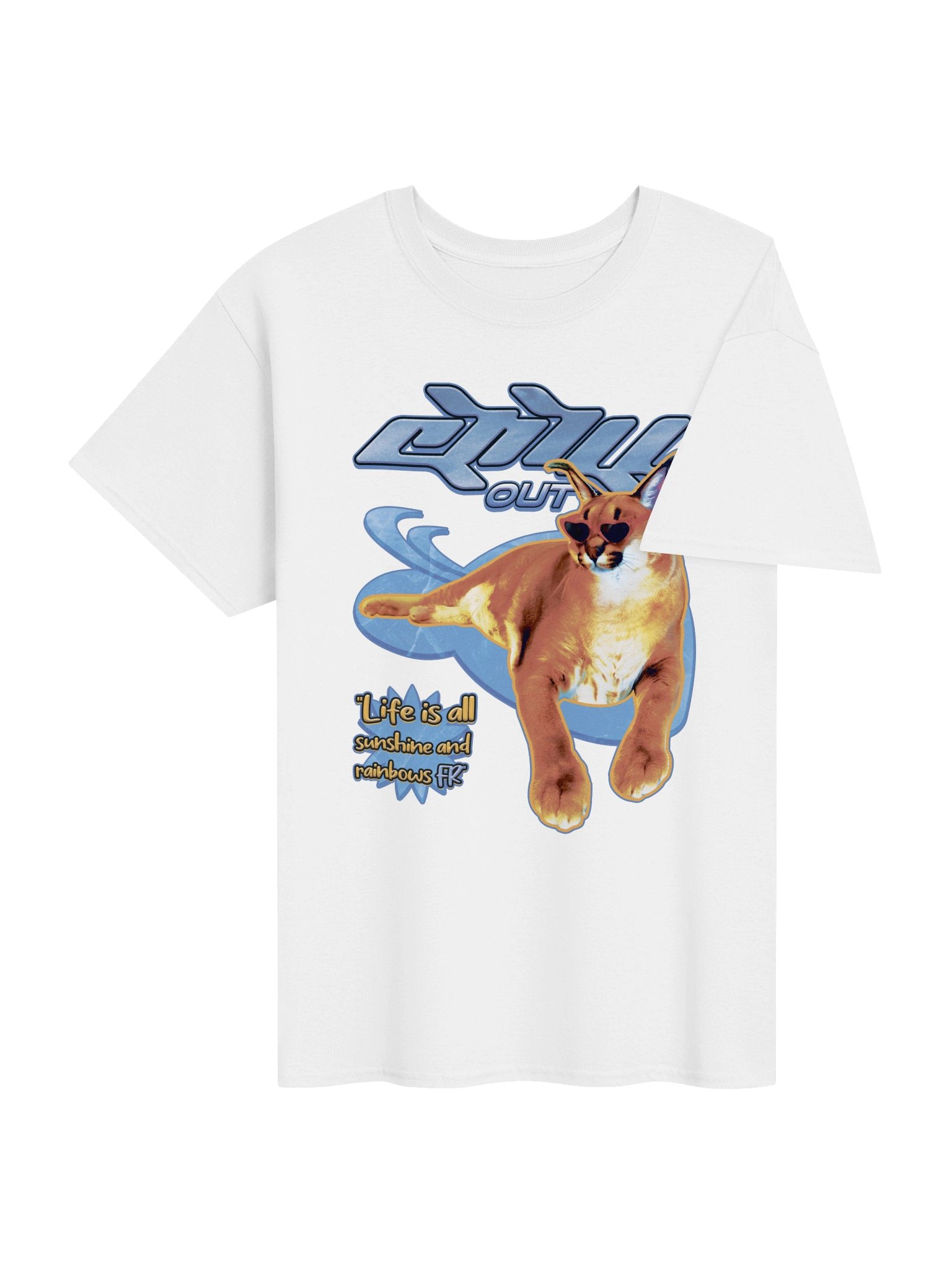 "CHILLOUT!" Y2K Style T-Shirt product image (4)