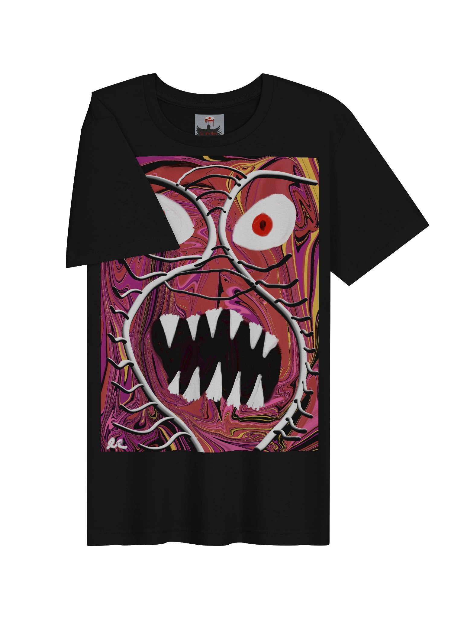 Psychedelic Monster Face Tee product image (3)