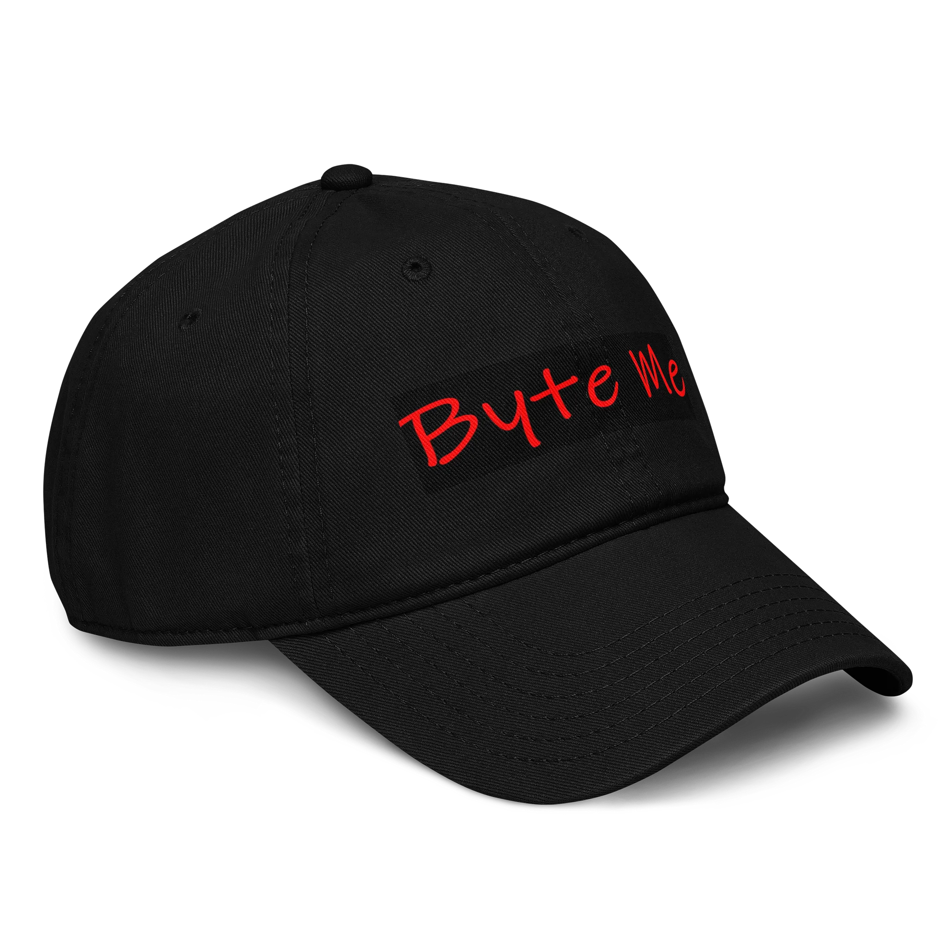 Byte Me Washed Baseball Cap product image (4)