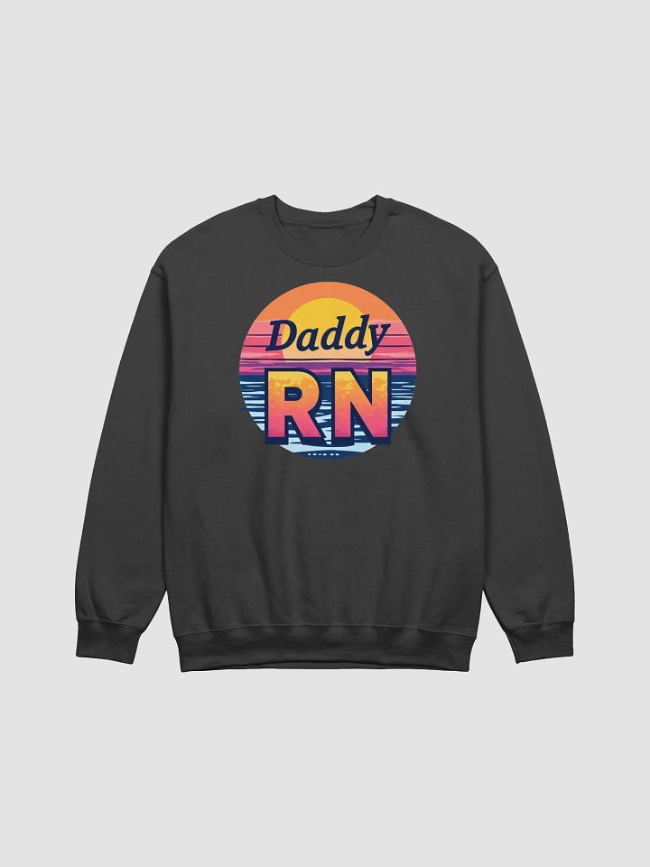 Sunset Daddy RN Crewneck Sweatshirt product image (6)